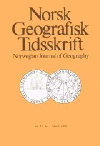 Norsk Geografisk Tidsskrift